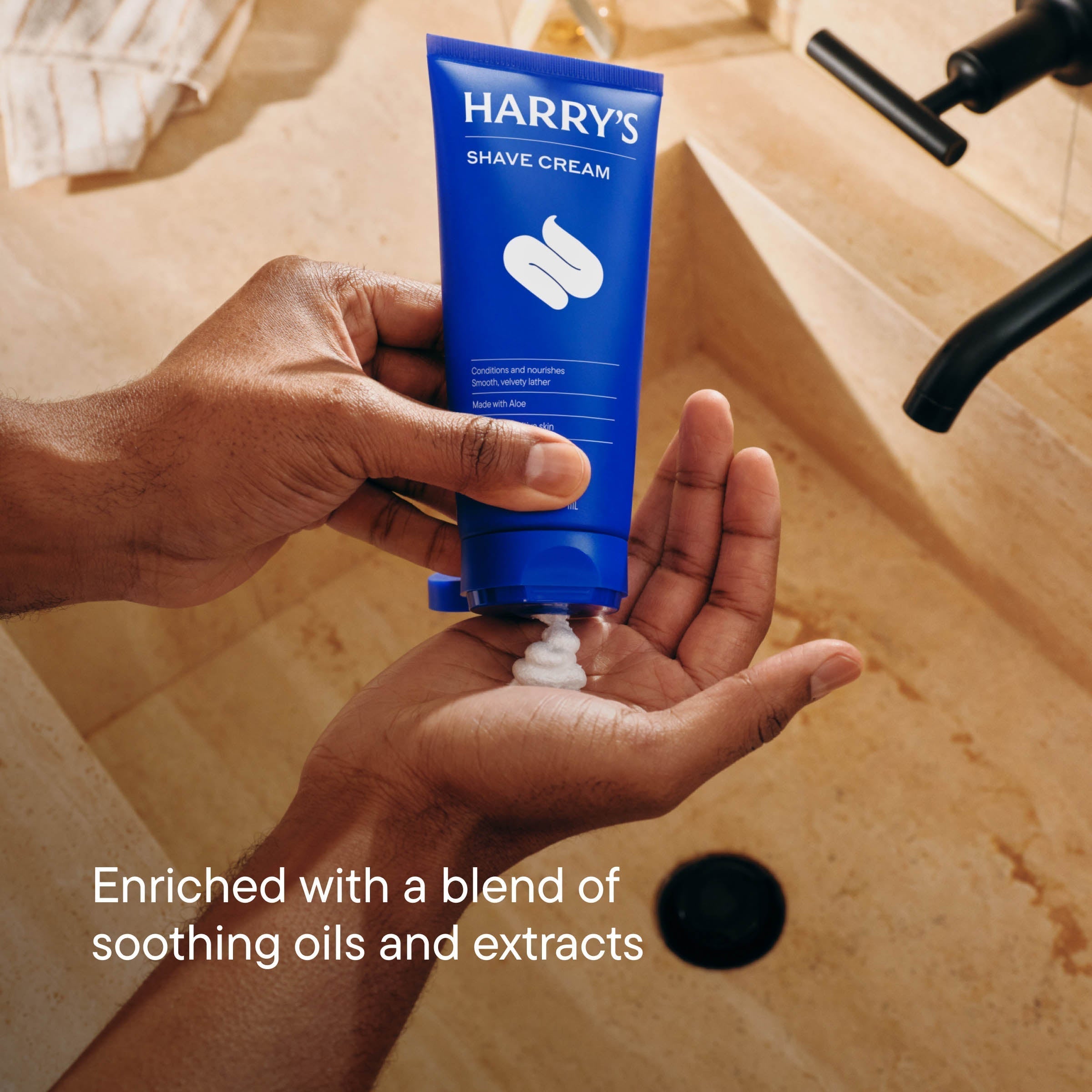 Harry's Original Shave Set / Original - Ocean / Shave Cream
